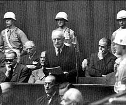 Julius Streicher makes final statement before his sentencing at Nuremberg Tribunal | A. Moran, Wikipedia