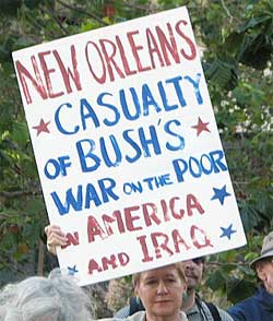 New Orleans.Casualty of Bush War